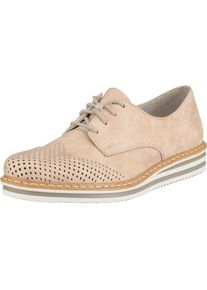 Rieker, Damen Halbschuhe, Braun / Rosa