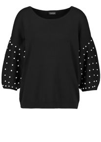 Taifun, Damen Pullover, Schwarz