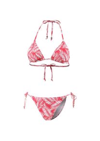 Maui Wowie, Damen Triangelbikini, Pink / Wei&szlig;