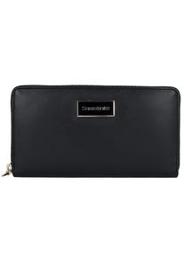Samsonite, Damen 'Karissa 319' Geldbörse Leder 19 cm, Schwarz