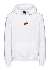 Iriedaily, Herren Sweatshirt 'Let It Burn Hoodie', Wei&szlig;