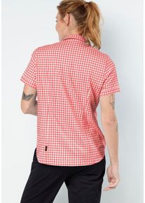 Jack Wolfskin, Damen Hemdbluse 'KEPLER SHIRT WOMEN', Hummer / Weiß