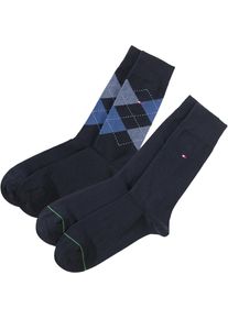 Tommy Hilfiger, Herren Socken, Blau / Kobaltblau / Taubenblau / Hellgr&uuml;n