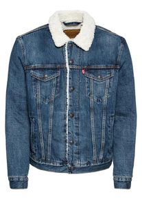 Levi's LEVI'S, Herren Jeansjacke 'TYPE 3 SHERPA TRUCKER', Blue Denim