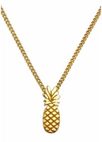 Firetti, Damen Kette mit Anhänger 'Ananas', Gold