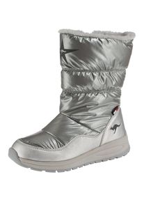 Kangaroos, M&auml;dchen Winterstiefel 'K-CONFI RTX', Silber