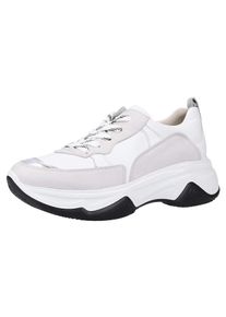 Paul Green, Damen Sneaker, Grau / Wei&szlig;