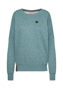 Naketano, Damen Sweatshirt 'Twerk twerk twerk', Nachtblau / Pastellblau