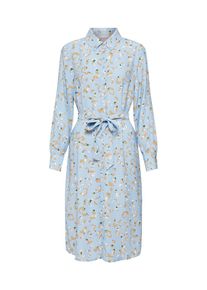 POSTYR, Damen Kleid 'LAURETTE', Hellblau / Gold