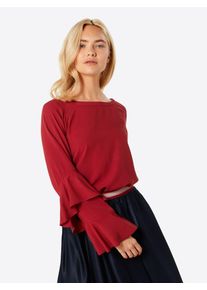 Tom Tailor, Damen Bluse 'Naomi', Bordeaux