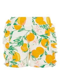 name it, M&auml;dchen Shorts, Gelb / Gr&uuml;n / Pfirsich / Wei&szlig;