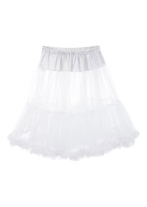 Marjo, Damen Petticoat, Weiß