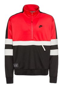 Nike Sportswear, Herren Sweatshirt, Creme / Rot / Schwarz