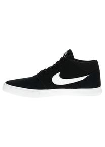 NIKE SB, Herren Sneaker 'Portmore II Solar Mid', Schwarz / Weiß