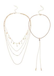 ABOUT YOU, Damen Kette 'Alena', Gold