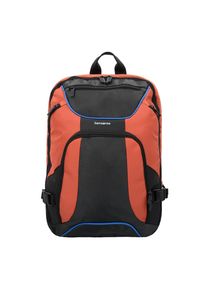 Samsonite, Damen Business Rucksack 'Kleur' 44 cm, Blau / Neonorange / Schwarz