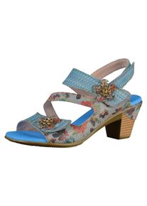 Laura Vita, Damen Sandalen, Blau