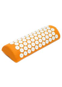 YOGISTAR.COM, Herren Akupressurkissen, Orange / Wei&szlig;
