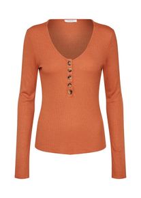 Pieces, Damen Shirts, Rostbraun