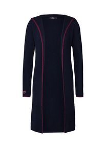 Zwillingsherz, Damen Cardigan, Nachtblau / Pink