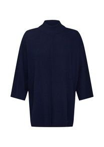 s.Oliver RED LABEL, Damen Pullover 'PONCHO', Navy