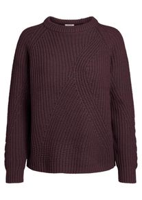 Pieces, Damen Pullover, Weinrot