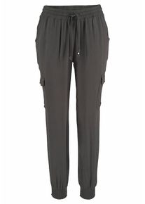 Lascana, Damen Strandhose, Dunkelgrau