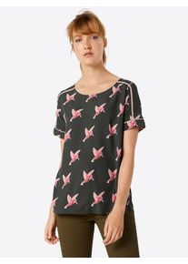 LIEBLINGSST&Uuml;CK LIEBLINGSST&Uuml;CK, Damen Blusenshirt 'RaviL', Dunkelgr&uuml;n