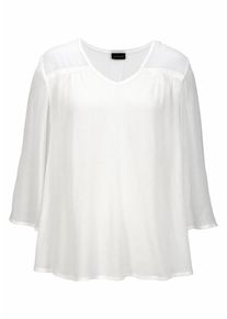 Lascana, Damen Bluse, Naturweiß