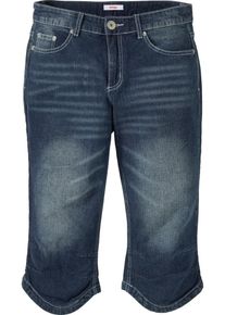 sheego Denim, Damen Denim Capri-Stretch-Jeans, Blau