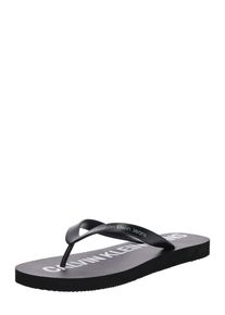 Calvin Klein Jeans, Herren Slipper 'ERROL', Schwarz