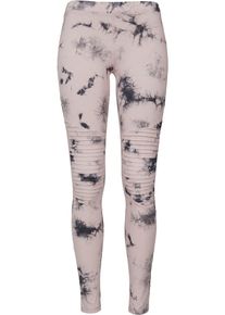 Urban Classics, Damen Leggings, Altrosa / Schwarz