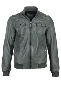 Mustang, Herren Lederblouson 'Tim', Grau