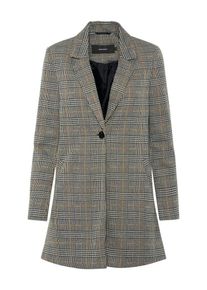 V&eacute;ro Moda VERO MODA, Damen Karierte &Uuml;bergangs Jacke, Braun