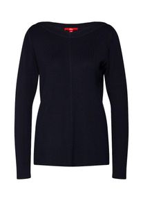s.Oliver RED LABEL, Damen Pullover 'PULLOVER LANGARM', Nachtblau