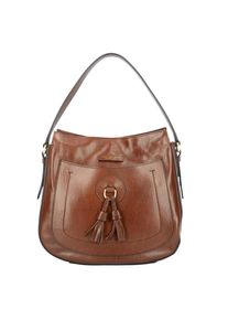 The Bridge, Damen Schultertasche 'Santacroce', Braun