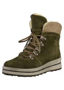 Ara, Damen Stiefelette, Hellbeige / Tanne