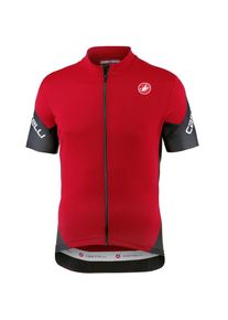 Castelli, Herren Fahrradtrikot 'Entrata', Rot / Schwarz / Weiß