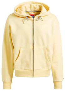 Khujo, Damen Sweatjacke 'Angie Plain', Gelb