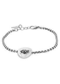 Guess, Damen Gliederarmband 'USB11205', Silber