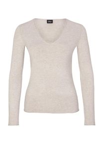 s.Oliver BLACK LABEL, Damen Pullover, Beigemeliert