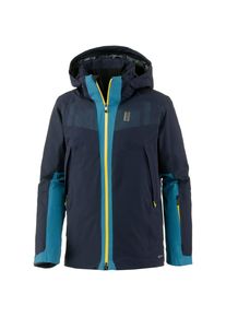 Salomon, Herren Skijacke 'Whitezone', Nachtblau / Himmelblau / Gelb