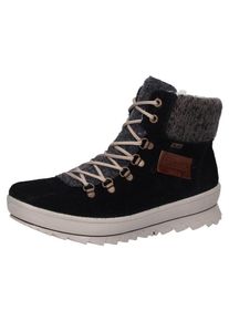 Rieker, Damen Winterstiefeletten, Grau / Schwarz