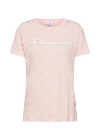 Champion Authentic Athletic Apparel, Damen Shirt 'Crewneck T-Shirt', Rosa