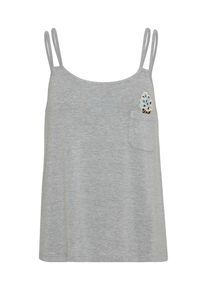 ABOUT YOU, Damen Top 'Anna', Graumeliert