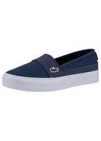 Lacoste, Damen Ballerina 'Marice Plus Grand 119 2', Navy / Weiß