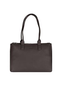 Bree, Damen Toulouse 3 Shopper Leder 38 cm, Dunkelbraun