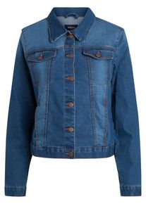 Pieces, Damen Jeansjacke, Blue Denim