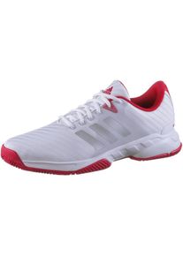 adidas Performance, Herren Tennisschuhe 'barricade court 3', Rot / Wei&szlig;