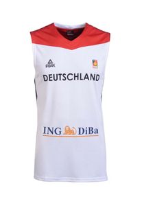 PEAK, Damen Single Jersey Wo 2016 Germany, Wei&szlig;